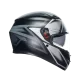 AGV K3 E2206 - COMPOUND MATT BLACK/GREY – мото каска с матов черно-сив дизайн