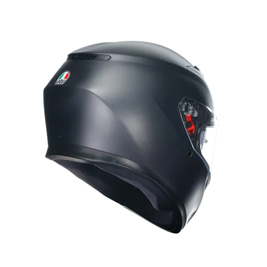 Каска AGV K3 E2206 BLACK MATT – Модерен дизайн и оптимална безопасност