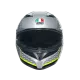 AGV K3 E2206 - FORTIFY GREY/BLACK/YELLOW FLUO – мото каска със сив, черен и жълт флуоресцентен дизайн