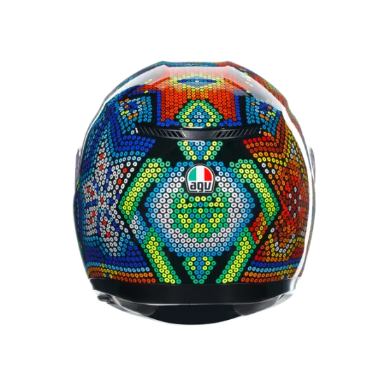 AGV K3 E2206 - ROSSI WINTER TEST 2018 – мото каска с дизайн на Валентино Роси