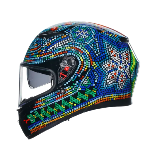 AGV K3 E2206 - ROSSI WINTER TEST 2018 – мото каска с дизайн на Валентино Роси