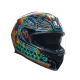 AGV K3 E2206 - ROSSI WINTER TEST 2018 – мото каска с дизайн на Валентино Роси