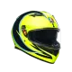 AGV K3 E2206 - ROSSI WT PHILLIP ISLAND 2005 – мото каска с емблематичен дизайн на Валентино Роси