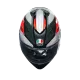 AGV K3 E2206 - WING BLACK/ITALY – мото каска с черно-италиански дизайн