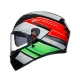 AGV K3 E2206 - WING BLACK/ITALY – мото каска с черно-италиански дизайн