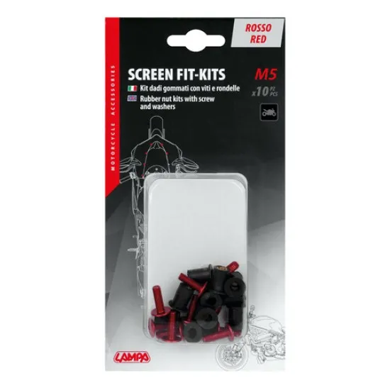 Комплект болтове за слюда 10 бр Red - Слюди от марка Lampa