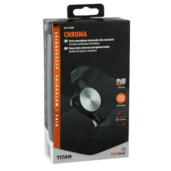 Стойка за телефон Chroma 91587 - Мото аксесоари за телефон от марка Lampa
