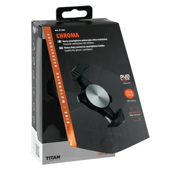 Стойка за телефон Chroma 91587 - Мото аксесоари за телефон от марка Lampa
