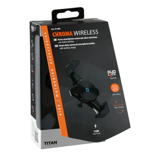 Стойка за телефон Chroma Wireless 91588 - Мото аксесоари за телефон от марка Lampa