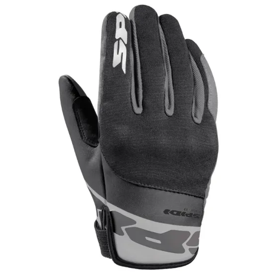 Дамски текстилни мото ръкавици SPIDI FLASH-KP Black/Grey - Дамски текстилни ръкавици от марка SPIDI