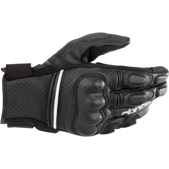 Кожени ръкавици ALPINESTARS PHENOM-AIR BK/WT - Кожени ръкавици за мотор от марка Alpinestars