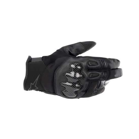 Ръкавици ALPINESTARS SMX-1 Drystar® BLACK - Кожени ръкавици за мотор от марка Alpinestars