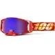 Мотокрос очила 100% ARMEGA NUKETOWN MIRROR RED/BLUE - Мотокрос очила от марка 100%