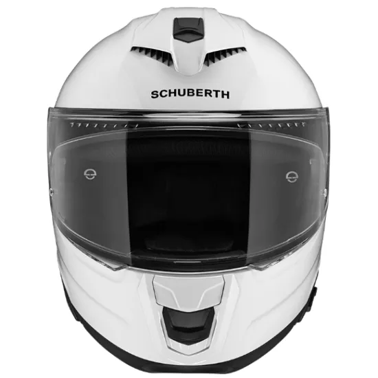 Каска SCHUBERTH S3 Glossy White – безопасност и елегантност