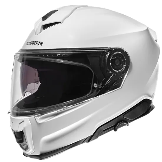 Каска SCHUBERTH S3 Glossy White – безопасност и елегантност