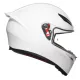 AGV K1 S E2206 WHITE – Модерна мотоциклетна каска с изчистен дизайн
