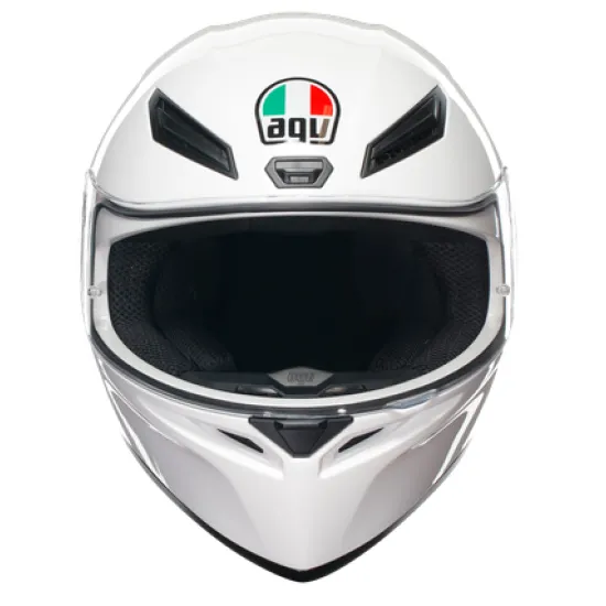 AGV K1 S E2206 WHITE – Модерна мотоциклетна каска с изчистен дизайн