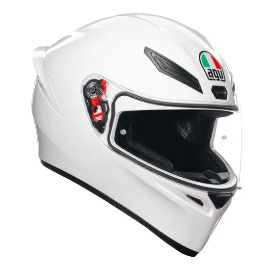 AGV K1 S E2206 WHITE – Модерна мотоциклетна каска с изчистен дизайн