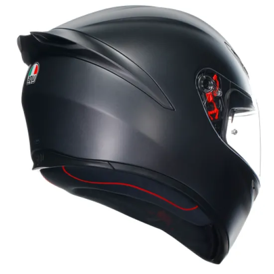 AGV K1 S E2206 BLACK MATT – спортна каска с елегантен черен дизайн
