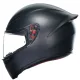 AGV K1 S E2206 BLACK MATT – спортна каска с елегантен черен дизайн