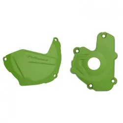 Комплект предпазители за двигател KAWASAKI KX250F 2013-16 GREEN