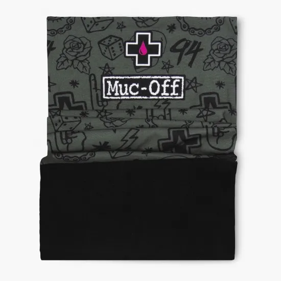 Мултифункционална кърпа Muc-Off Winter Neck Gaiter - Green Punk - Мото гараж от марка Muc-Off