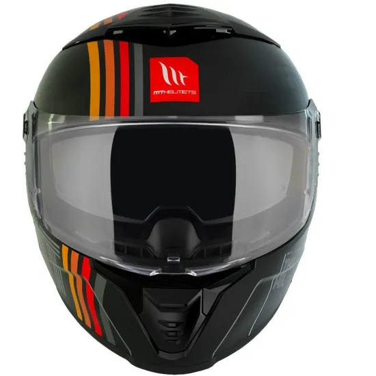 Каска MT THUNDER 4 SV MIL A11 MATT BLACK с Pinlock съвместим визьор и Bluetooth опция