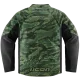 Текстилно мото яке ICON HOOLIGAN CE TIGER`S BLOOD GREEN - Текстилни якета от марка ICON