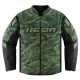 Текстилно мото яке ICON HOOLIGAN CE TIGER`S BLOOD GREEN - Текстилни якета от марка ICON