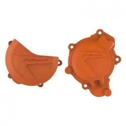 Комплект предпазители за двигател KTM XC/SX 125/200 2016-18 HUSQ TC 125 2016-18 ORANGE 