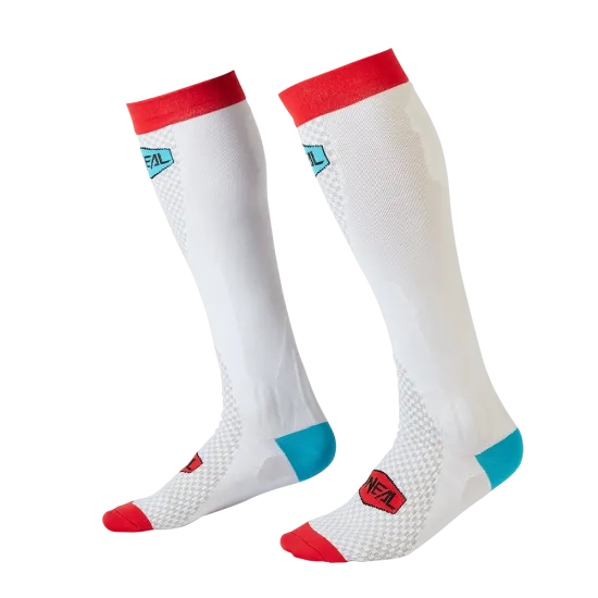 Термо чорапи ONEAL PRO MX MINUS V.22 BLUE/RED/WHITE - Термо бельо от марка ONeal