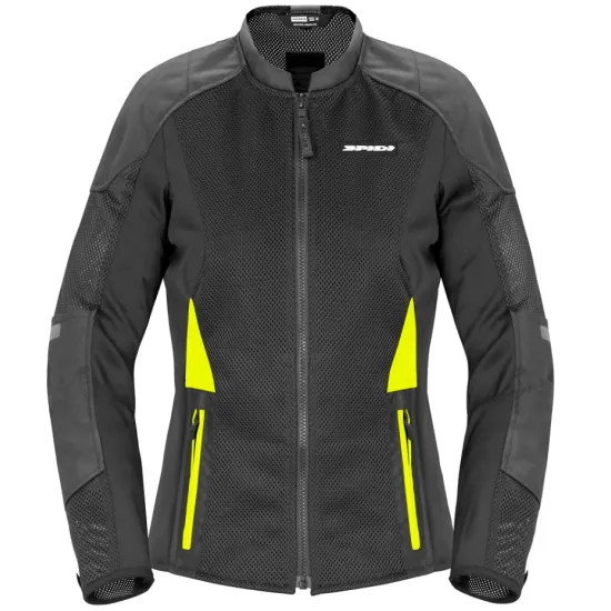 Дамско текстилно яке SPIDI SUPER NET Yellow fluor - Дамски текстилни якета от марка SPIDI