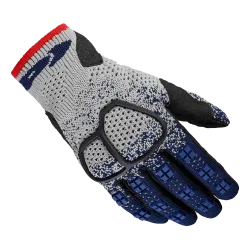 Текстилни мото ръкавици SPIDI CROSS KNIT Blue