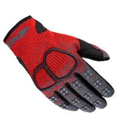 Текстилни мото ръкавици SPIDI CROSS KNIT Red