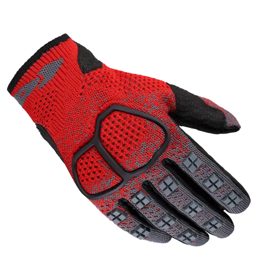 Текстилни мото ръкавици SPIDI CROSS KNIT Red