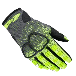 Текстилни мото ръкавици SPIDI CROSS KNIT YELLOW FLUO