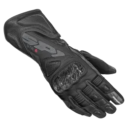 Дамски кожени мото ръкавици SPIDI STR-6 Black