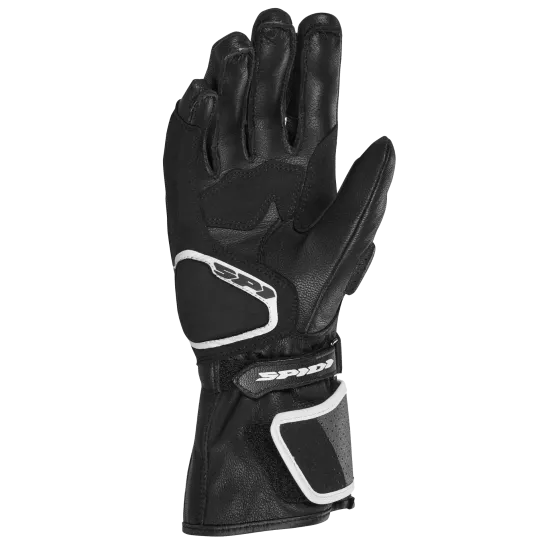 Дамски кожени мото ръкавици SPIDI STR-6 Black/White - Дамски кожени ръкавици от марка SPIDI