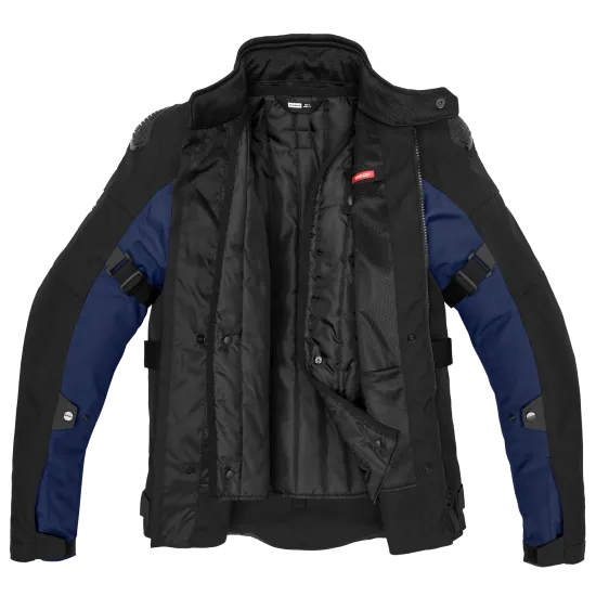 Текстилно мото яке SPIDI RW H2OUT Black/Blue - Текстилни якета от марка SPIDI