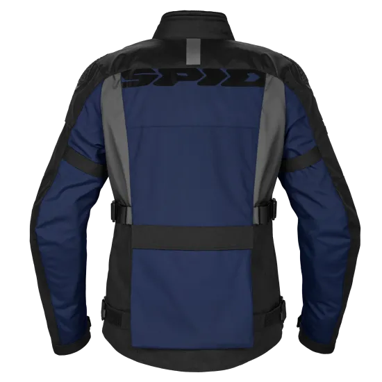 Текстилно мото яке SPIDI RW H2OUT Black/Blue - Текстилни якета от марка SPIDI