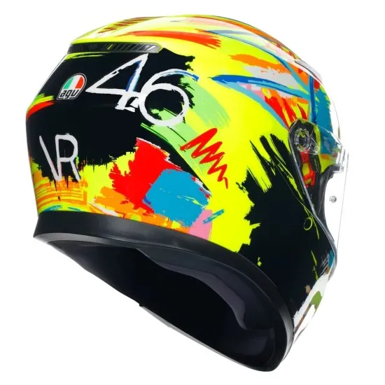 AGV K3 ROSSI WINTER TEST 2019 – мото каска с емблематичния дизайн на Валентино Роси