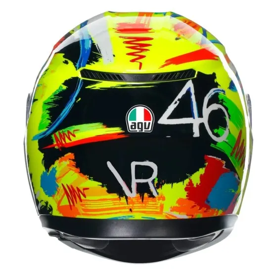 AGV K3 ROSSI WINTER TEST 2019 – мото каска с емблематичния дизайн на Валентино Роси