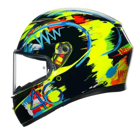 AGV K3 ROSSI WINTER TEST 2019 – мото каска с емблематичния дизайн на Валентино Роси