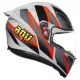 AGV K1 S E2206 BLIPPER GREY/RED – стилна спортна каска с модерен дизайн