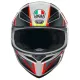 AGV K1 S E2206 BLIPPER GREY/RED – стилна спортна каска с модерен дизайн