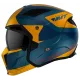 КАСКА MT STREETFIGHTER S TOTEM C3 MATT 2 YELLOW с подвижен предпазител и UV защита