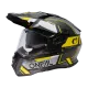 Ендуро каска D-SRS SQUARE V.24 BLACK/GRAY/NEON YELLOW - Мотокрос каски от марка ONeal
