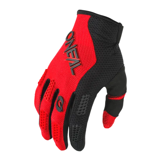 Мотокрос ръкавици O'NEAL Element Racewear Black/Red V.24 - комфорт и гъвкавост