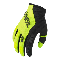 Детски мотокрос ръкавици O'NEAL ELEMENT RACEWEAR BLACK/NEON YELLOW V.24