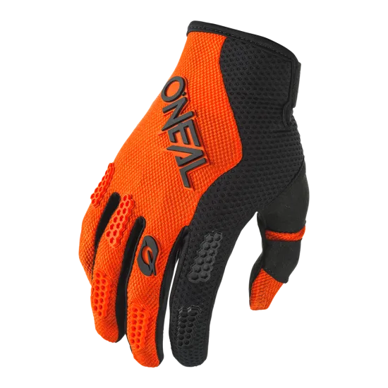Мотокрос ръкавици O'NEAL Element Racewear Black/Orange V.24 - комфорт и гъвкавост